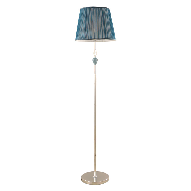 Is It safe to leave a pleated fabric standing floor light on all night?