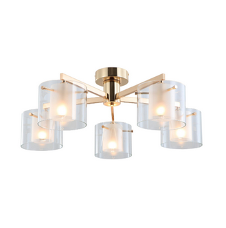 Is the Gold Dual Glasses 5-Lights Flush Mount Ceiling Lamp available?