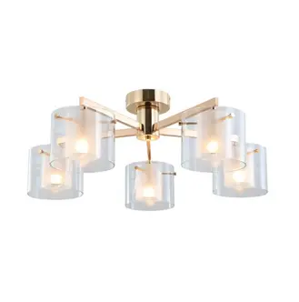 Is the Gold Dual Glasses 5-Lights Flush Mount Ceiling Lamp available?