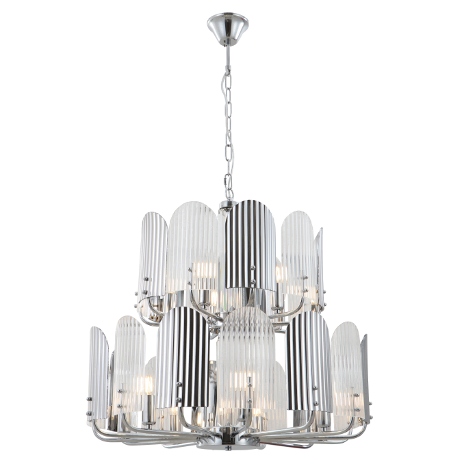 Double Layer Luxury Chandelier with 12 Lights