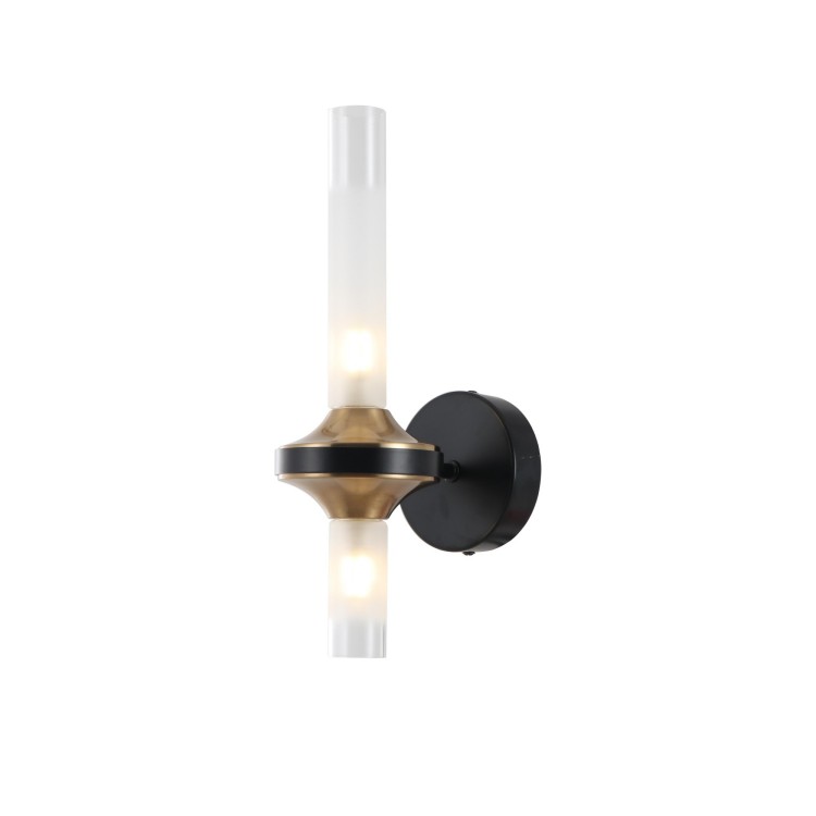 Frosted Glass Up And Down Wall Scone Light
