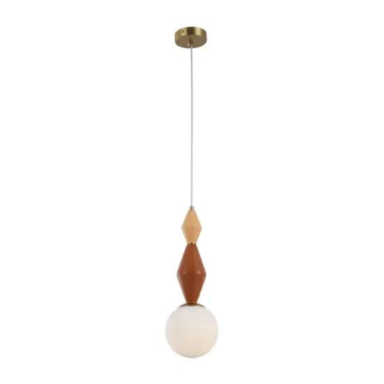 Modern Ceramics and Glass E14 Pendant Light