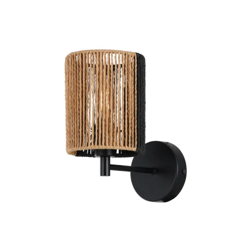 Two Tone Eco-friendly Paper Rope Wall Scone