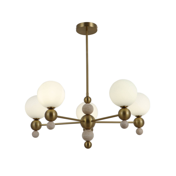 Yellow Travertine Pendant chandelier